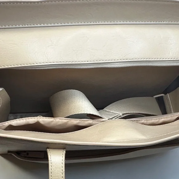 BEIS The Large Work Tote Beige - Picture 7 of 13